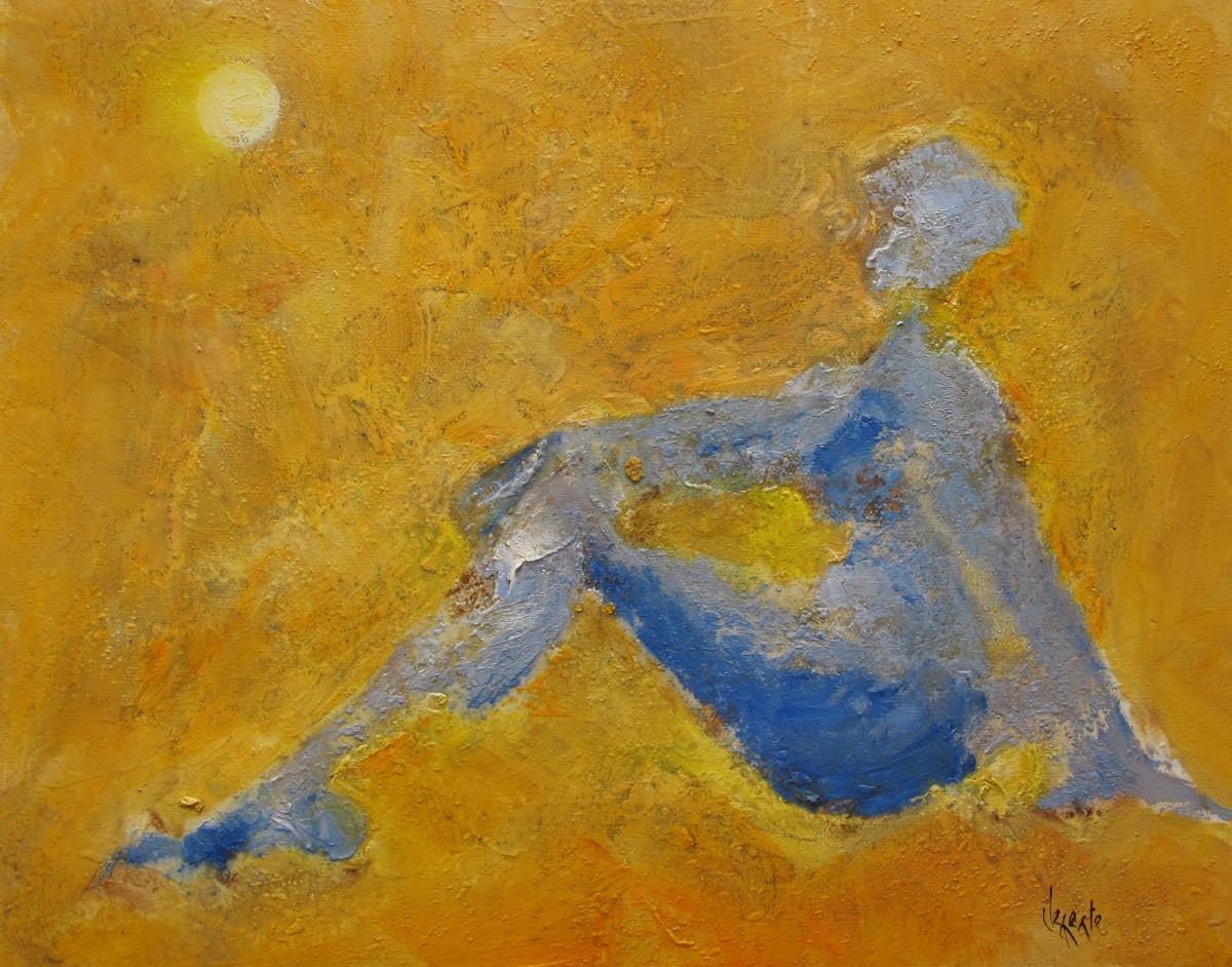 Reclining Lady by Clemente Mimun 