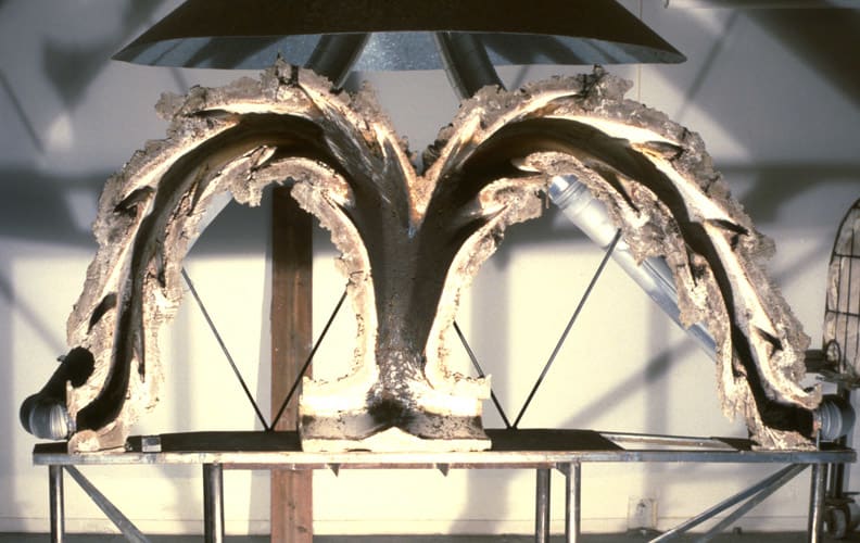 Coral Orchid by John Roloff  Image: post-firing, cooled, alter state