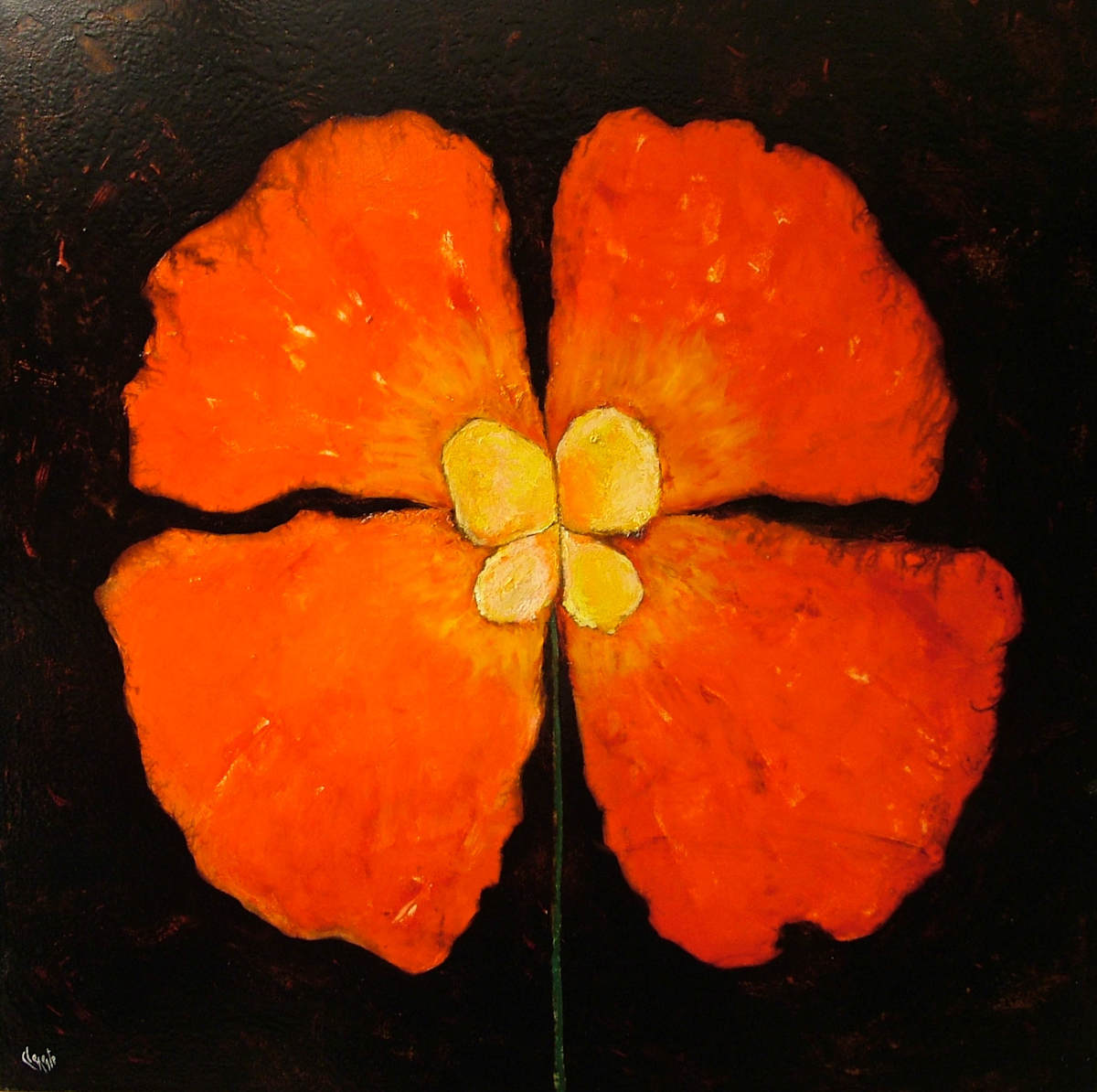 Red Flower by Clemente Mimun, Image 1.