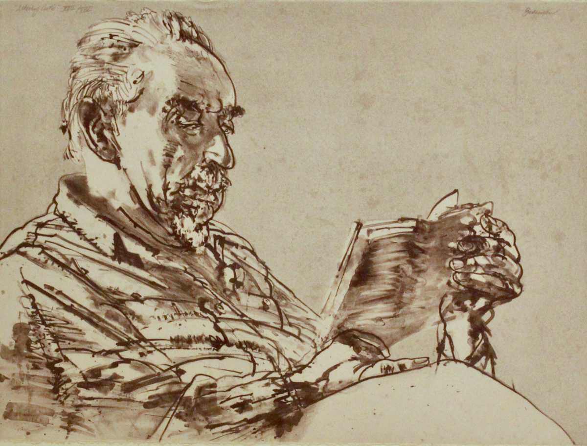Literary Critic by Harvey Breverman, Image 1.