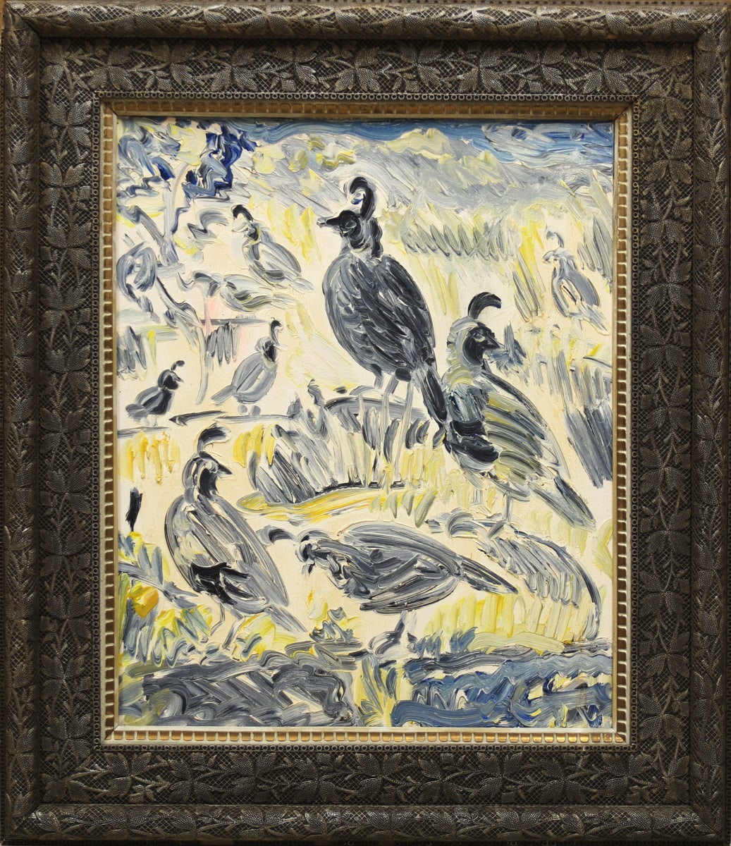Quails by Hunt Slonem 