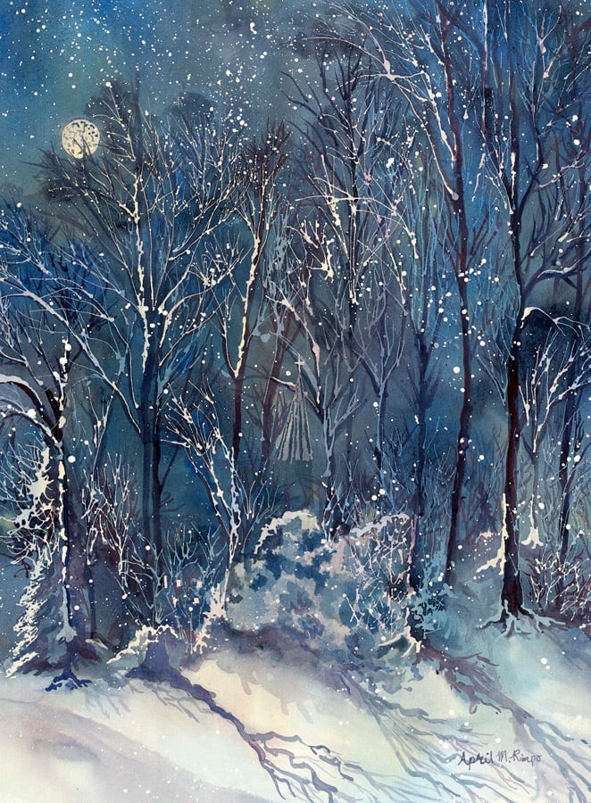 Lit by the Moon by April Rimpo 