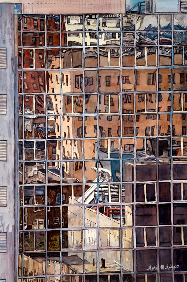 City Reflections II by April Rimpo 