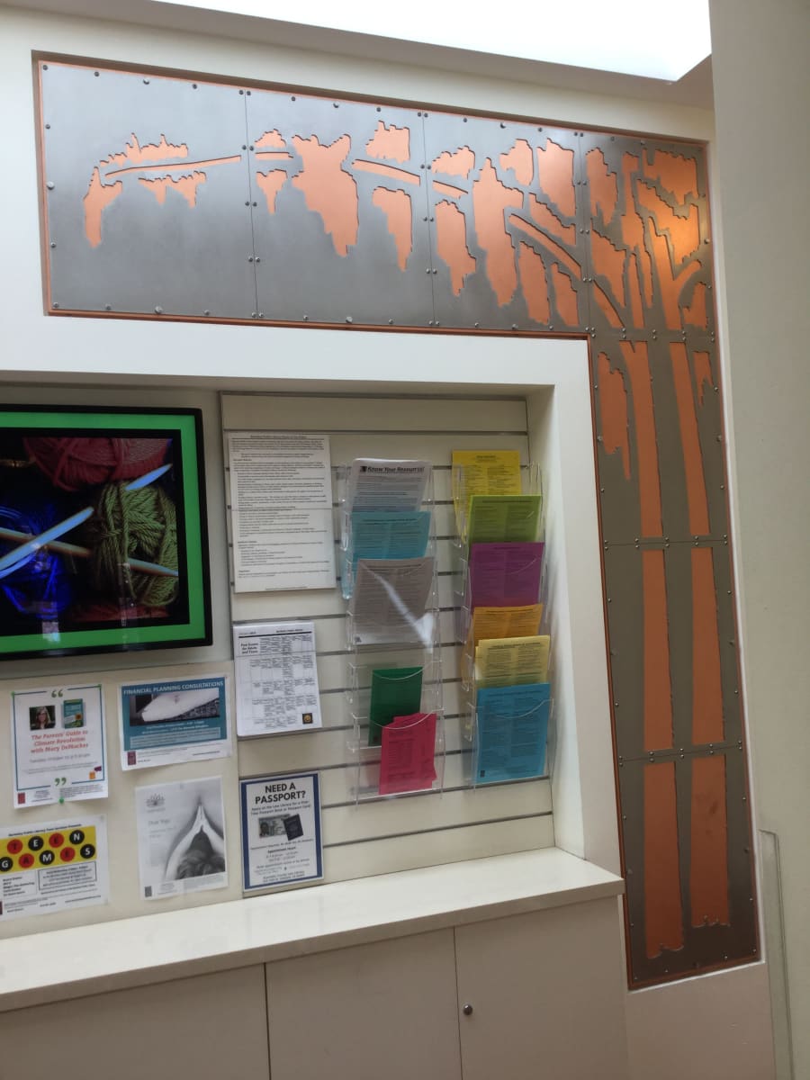 A Patchwork of Trees (Information Tree) by Marion Coleman, Image 10.