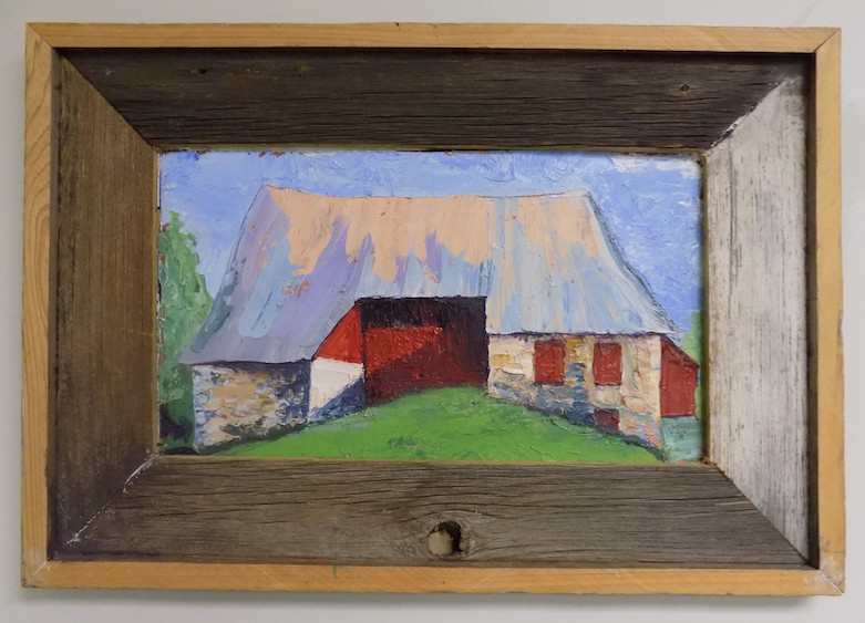 GB@A: Red Wall Barn by Barnlady 