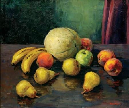 Still Life with Fruit by Tunis Ponsen, Image 1.