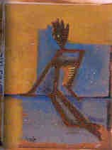 Sitting Personage by Clemente Mimun 