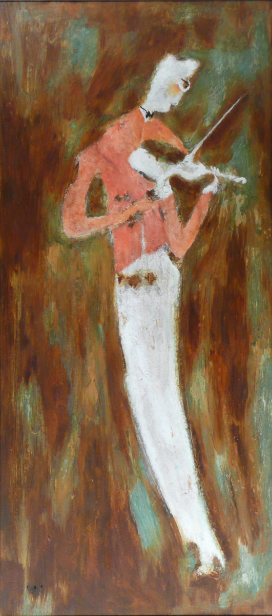 Violinist by Clemente Mimun 