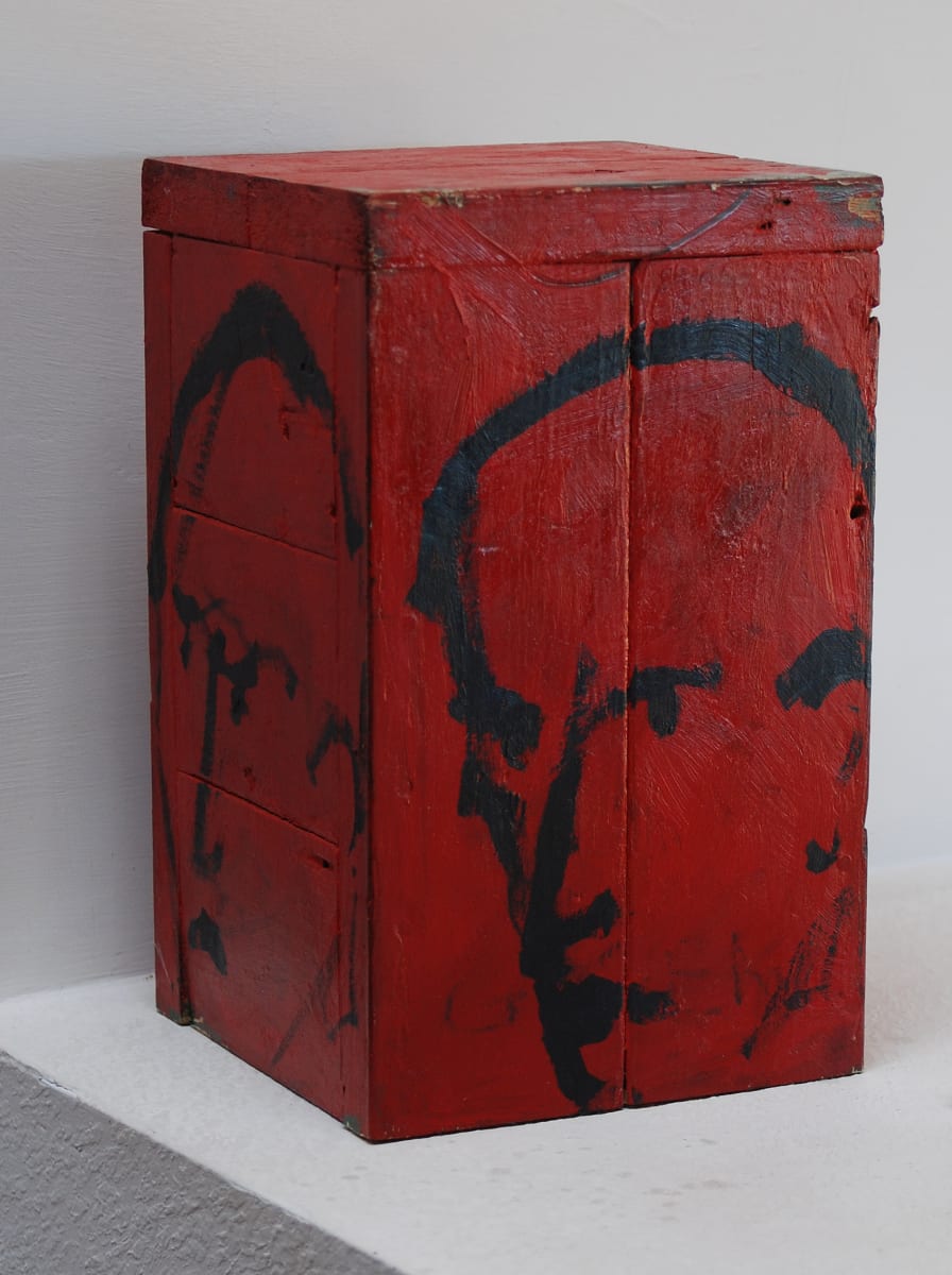 Red Face Box by Stuart Arends 