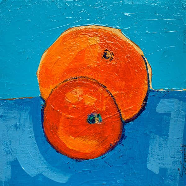 Two Oranges by Sydney Smith, Image 1.