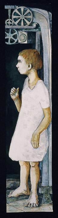 Mother and Daughter Legacy Diptych (Daughter) by Eve Whitaker 