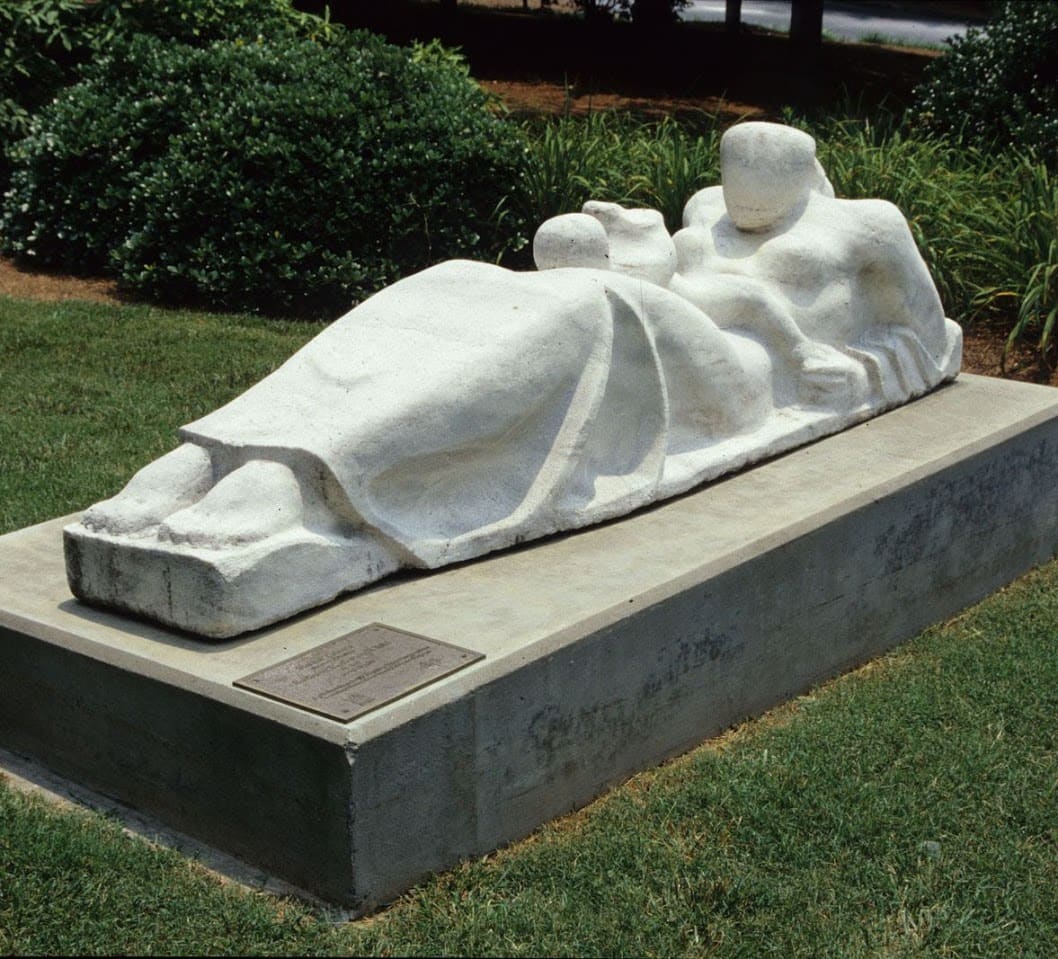 Reclining Madonna and Child by Steffen Thomas, Image 1.
