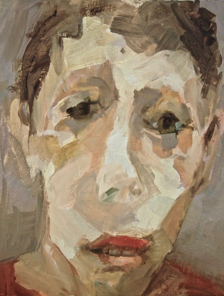 Portrait of an unknown youth by James Singelis 
