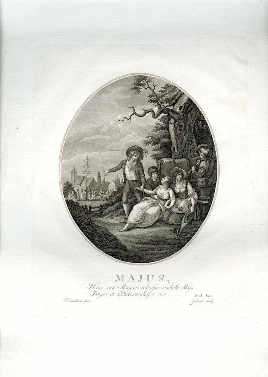 Majus (May) by William Hamilton, Image 1.