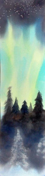 Aurora Borealis I by April Rimpo 