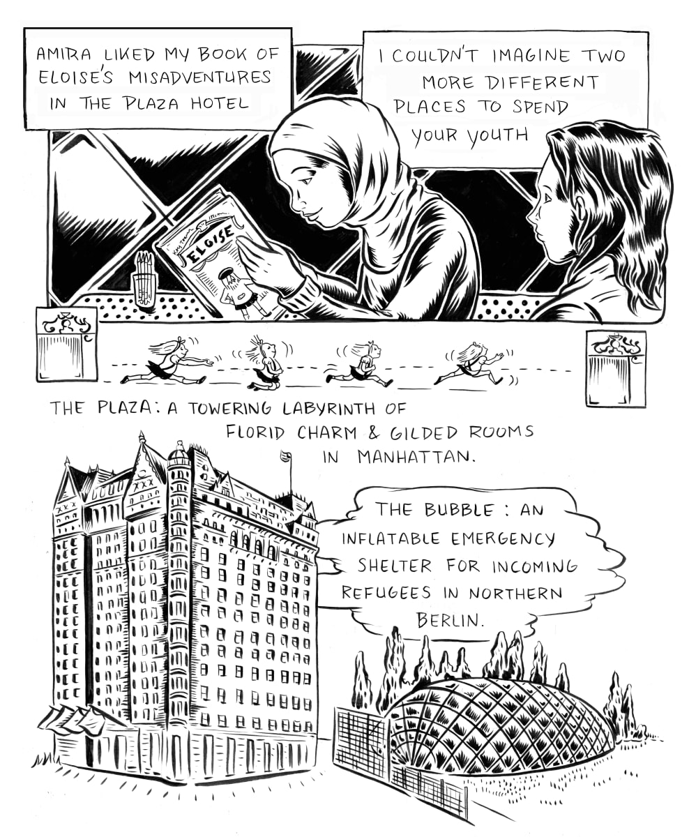 Drawn to Berlin, Page 1-7 by Ali Fitzgerald, Image 7.