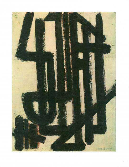 Untitled by Pierre Soulages, Image 1.