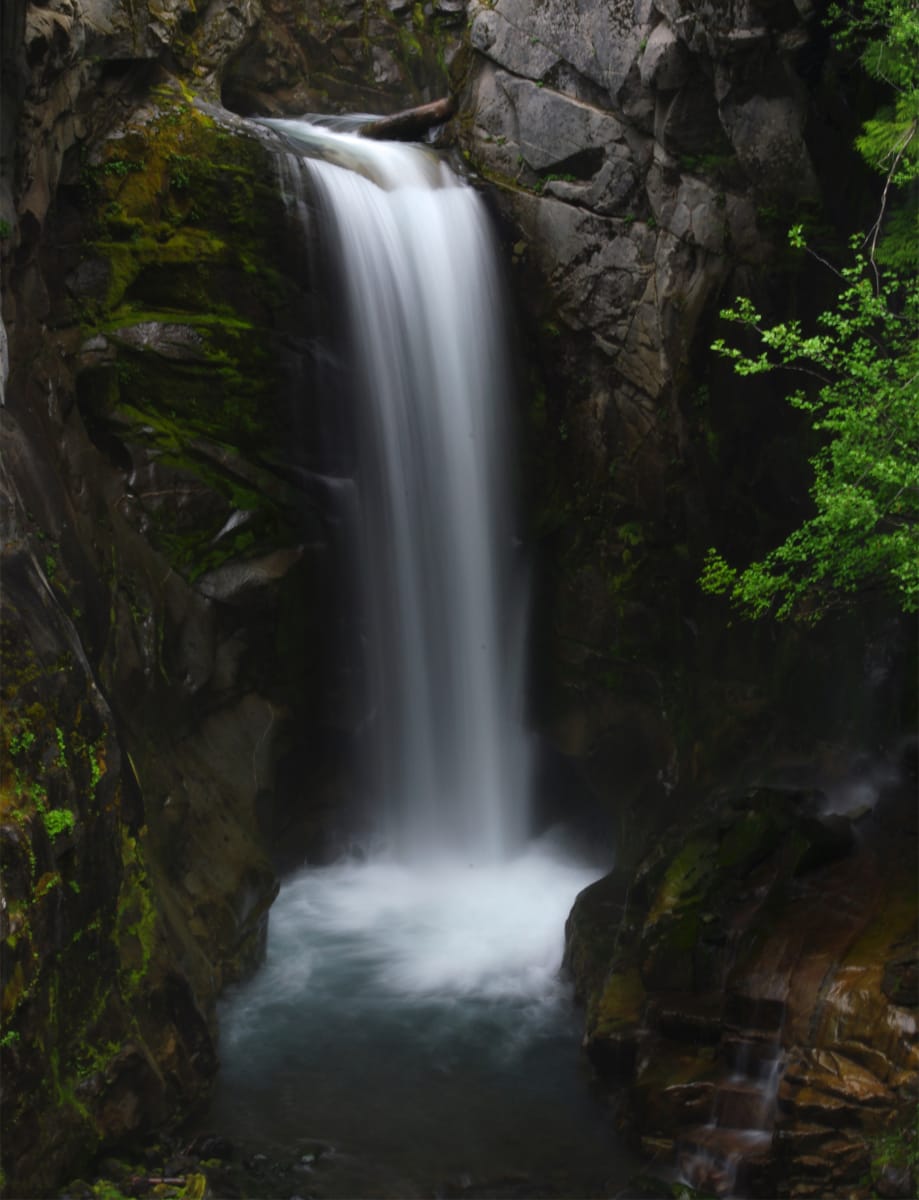 Mt. Rainer Waterfall by Meredith Treadway, RN, Image 1.
