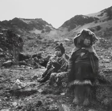 Queucha Children In The Andes by John Nowak, Image 1.