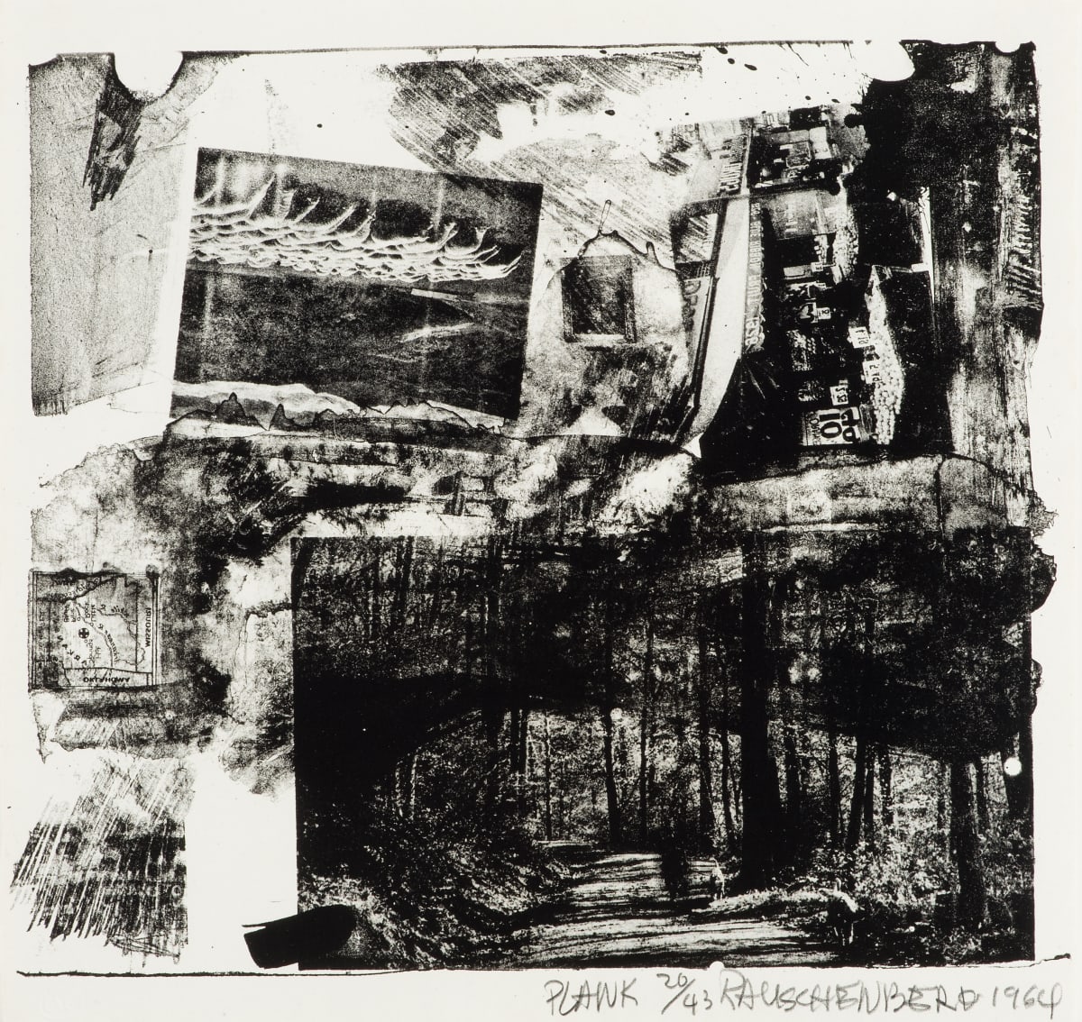 Plank by Robert Rauschenberg 