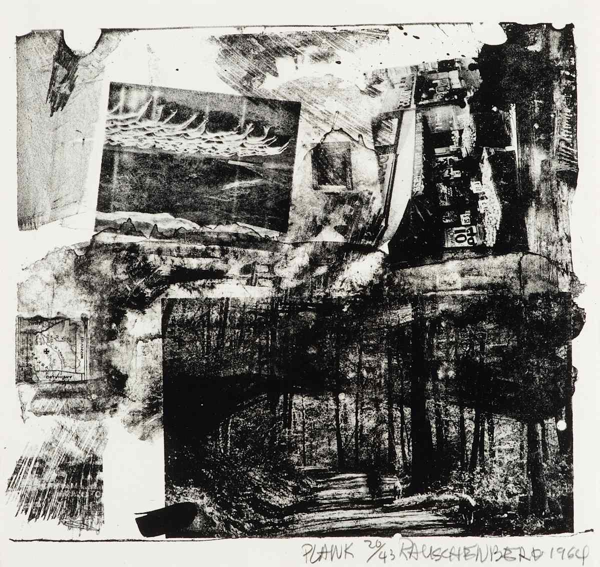 Plank by Robert Rauschenberg, Image 1.