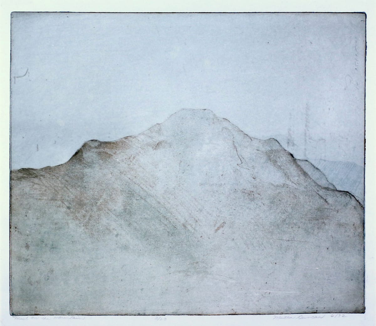 Mist on Mountain by Martha Lynn Duncan, Image 1.