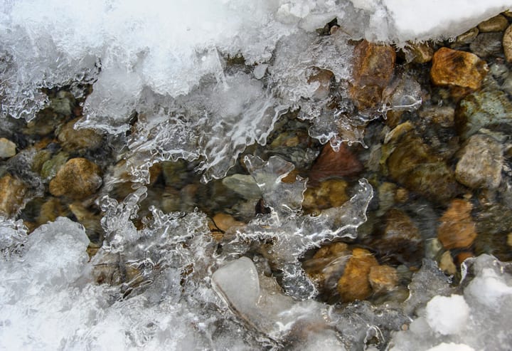 Icy Brook by Ann Holmes 
