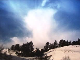 South of Valentine, Cherry County, Nebraska - January 26, 1988 by John Spence 