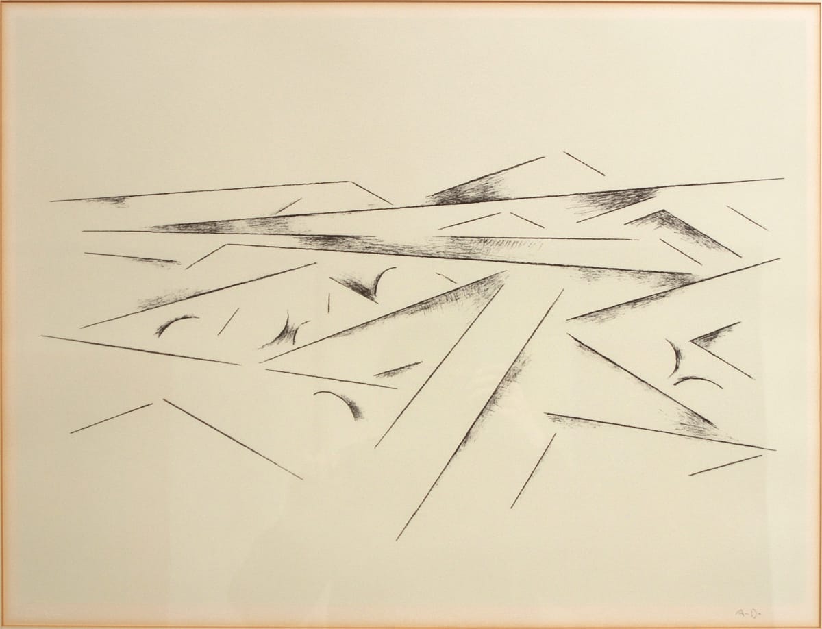 Llano Quemado I from The Taos Series by Andrew Dasburg 