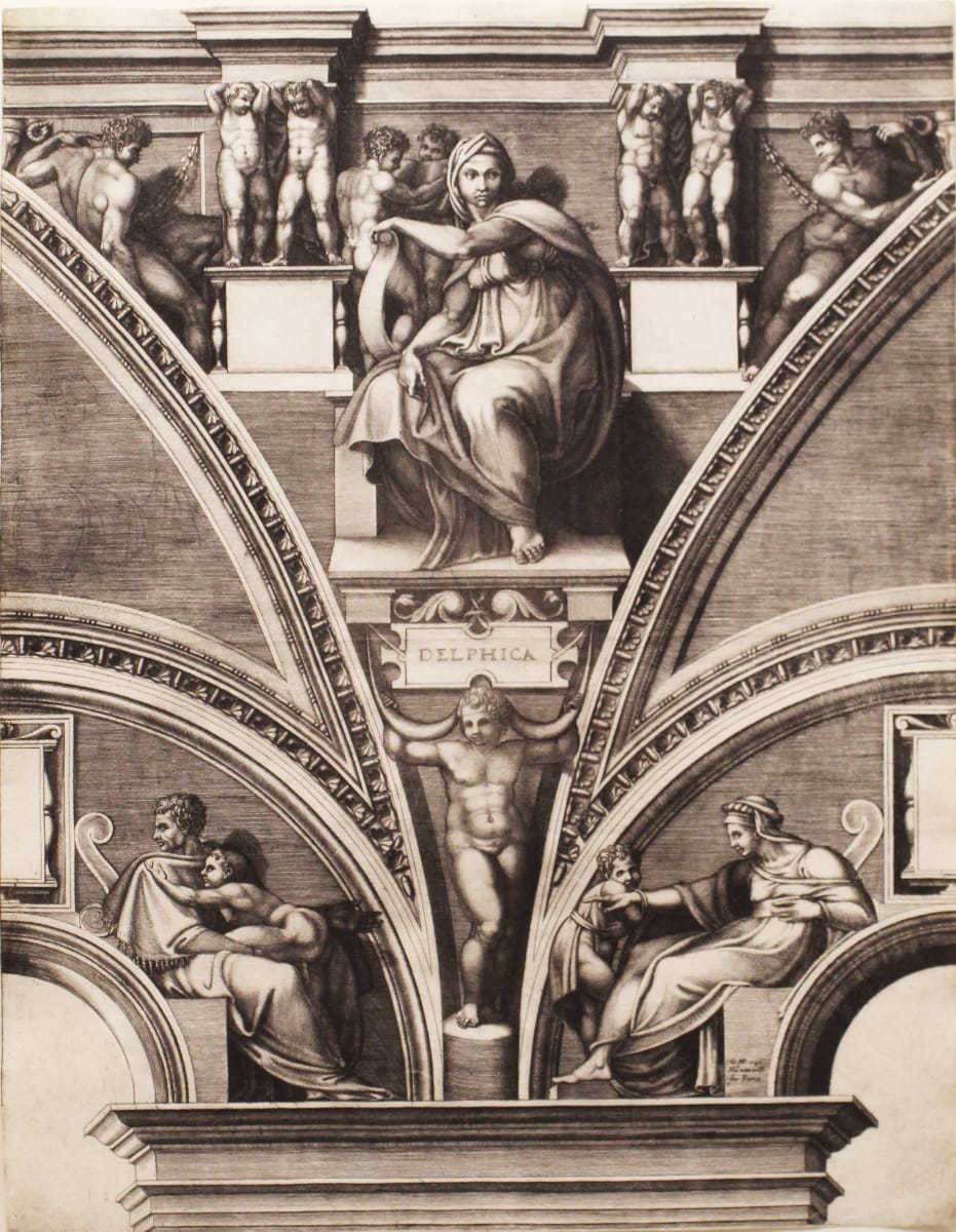 The Delphic Sibyl by Giorgio Ghisi, Image 1.