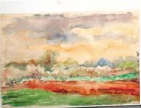 Tonalist Landscape by Tunis Ponsen, Image 1.