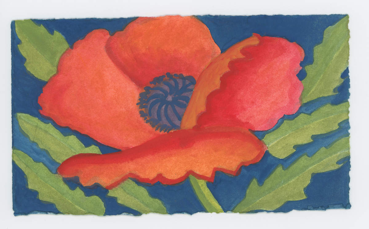 The Poppy, #1640 by Raya Bodnarchuk, Image 1.