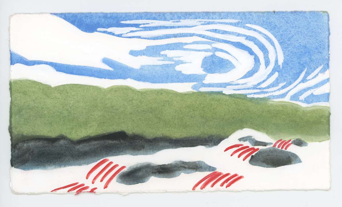 The Swirl Above the Falls, #1643 by Raya Bodnarchuk, Image 1.