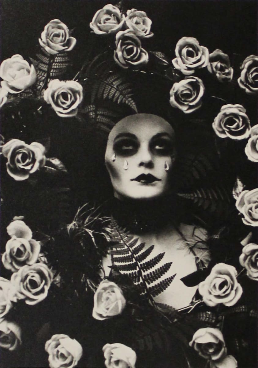 Modèle aux roses et aux larmes de cristal by Irina Ionesco 