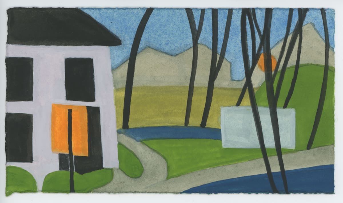 Late Afternoon, #1570 by Raya Bodnarchuk, Image 1.