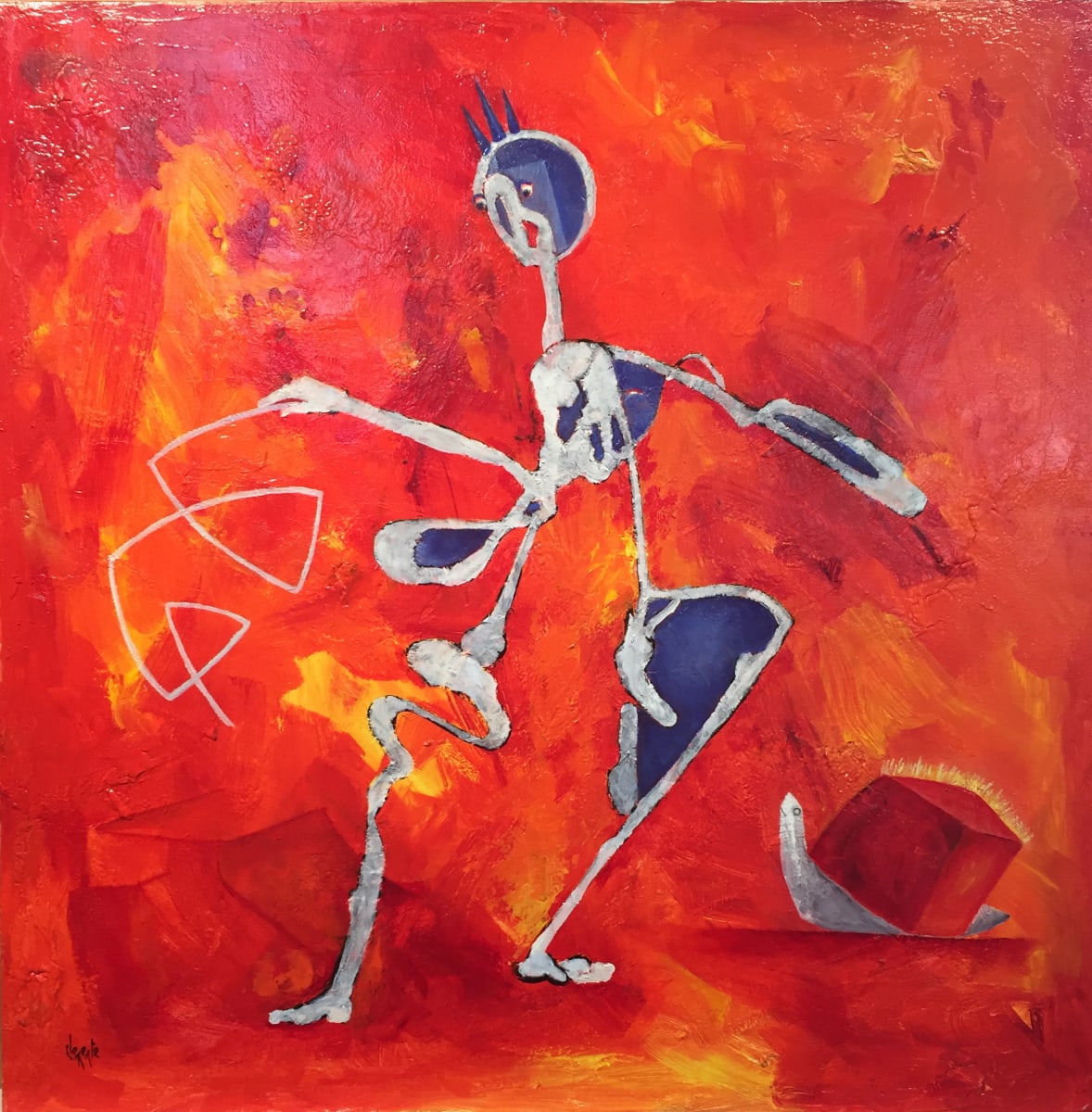 Solo on Red by Clemente Mimun, Image 1.