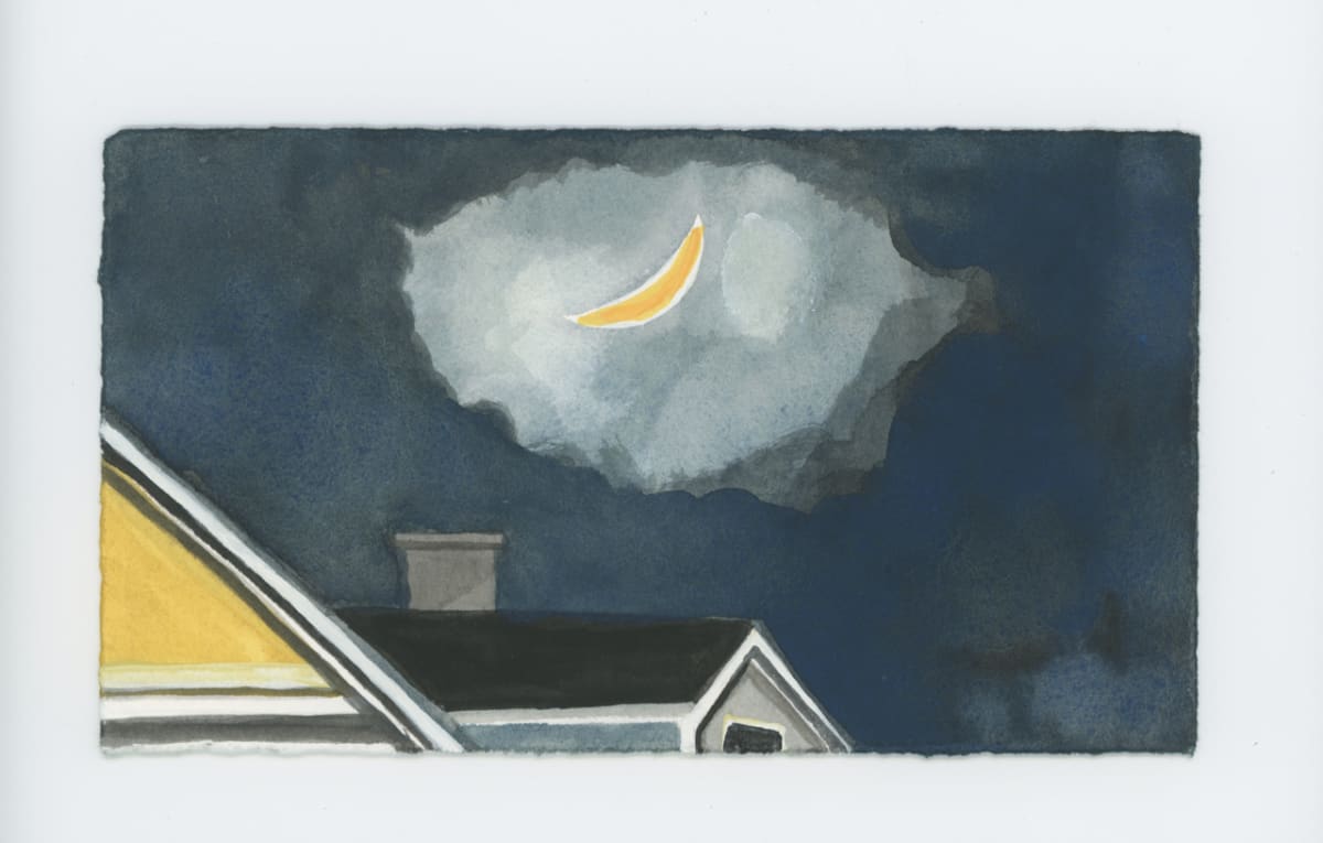 The Moon Came Out, #1834, Image 1.