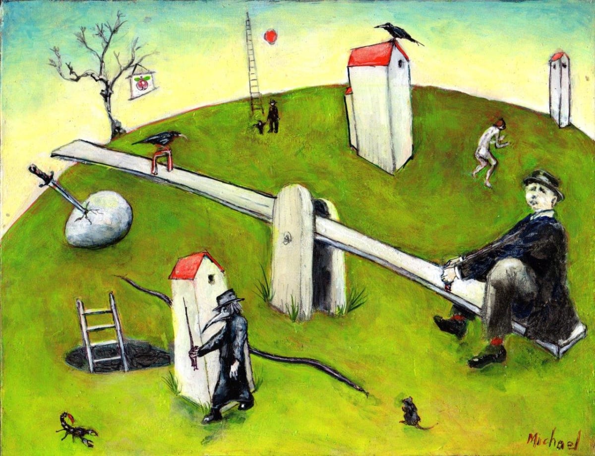 Machinery for the Detection of Free Will - There, There, There, by Michael Hermesh 