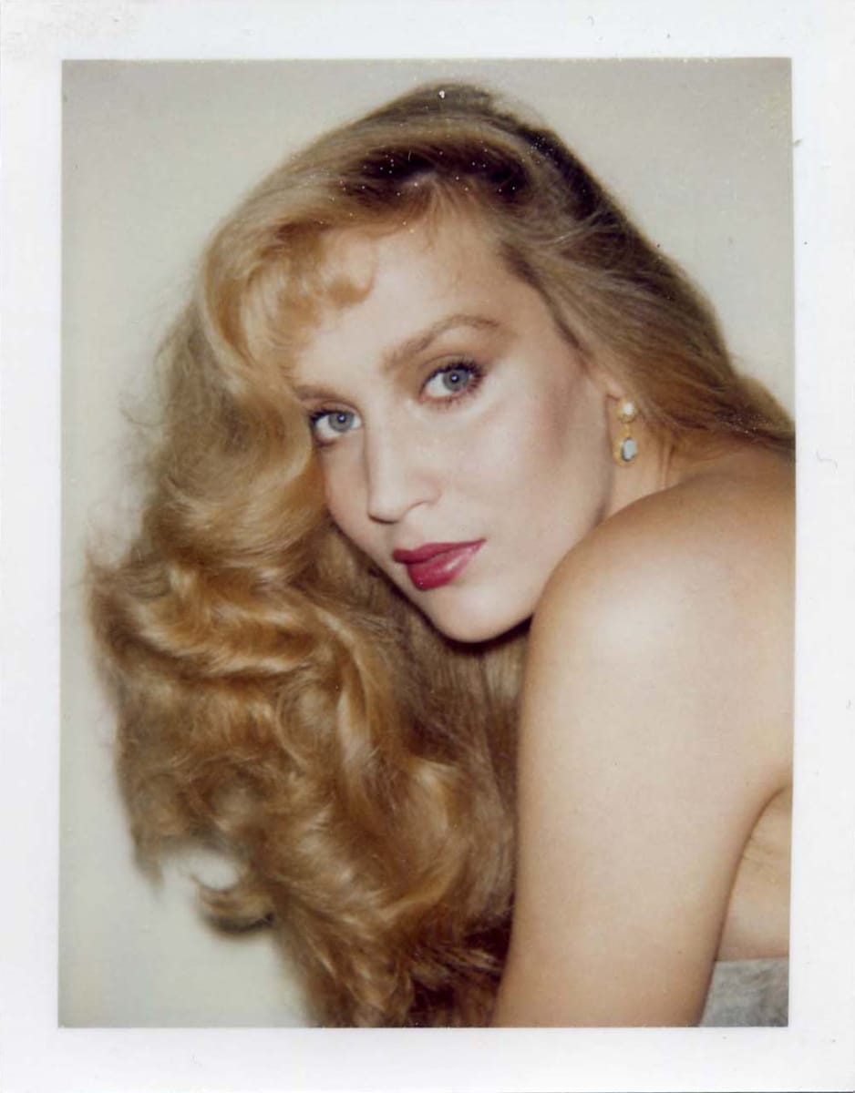 Jerry Hall by Andy Warhol 