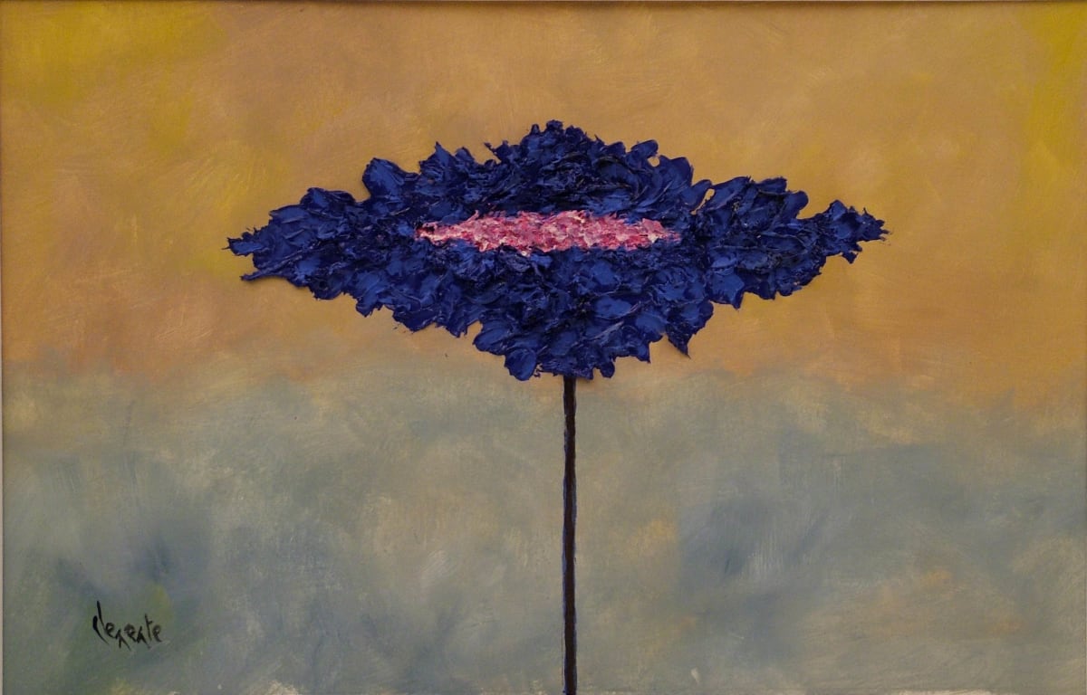 Blue Flower by Clemente Mimun 