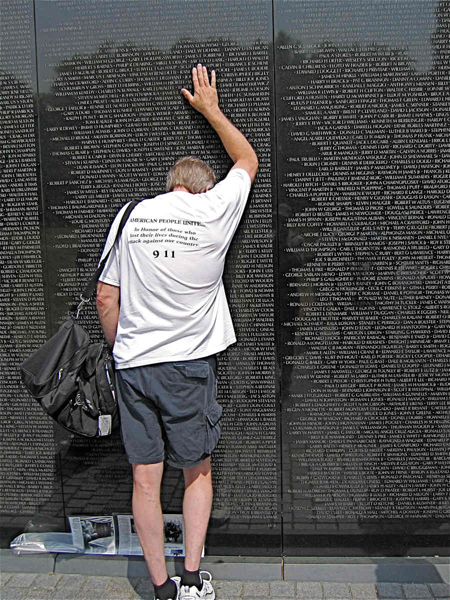 Remembrance - The Vietnam Wall by Robert G. Grossman, MD, Image 1.