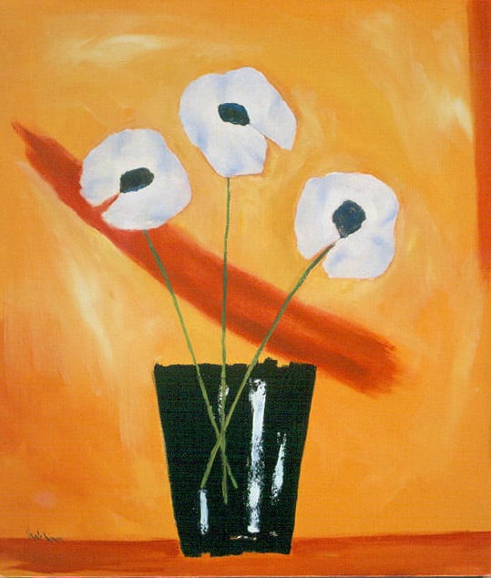Stroke of Red by Clemente Mimun 