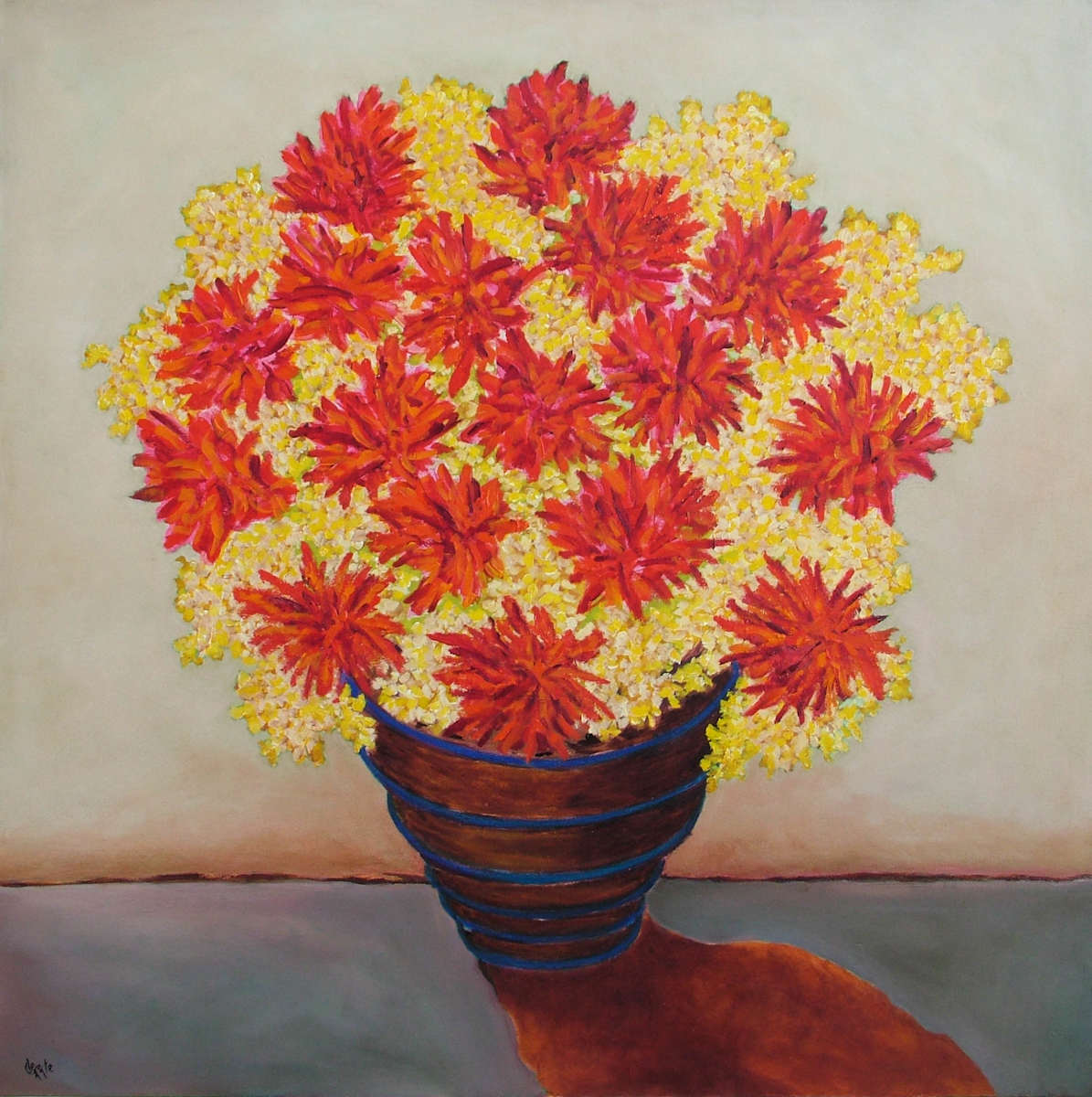 Red & Yellow by Clemente Mimun, Image 1.