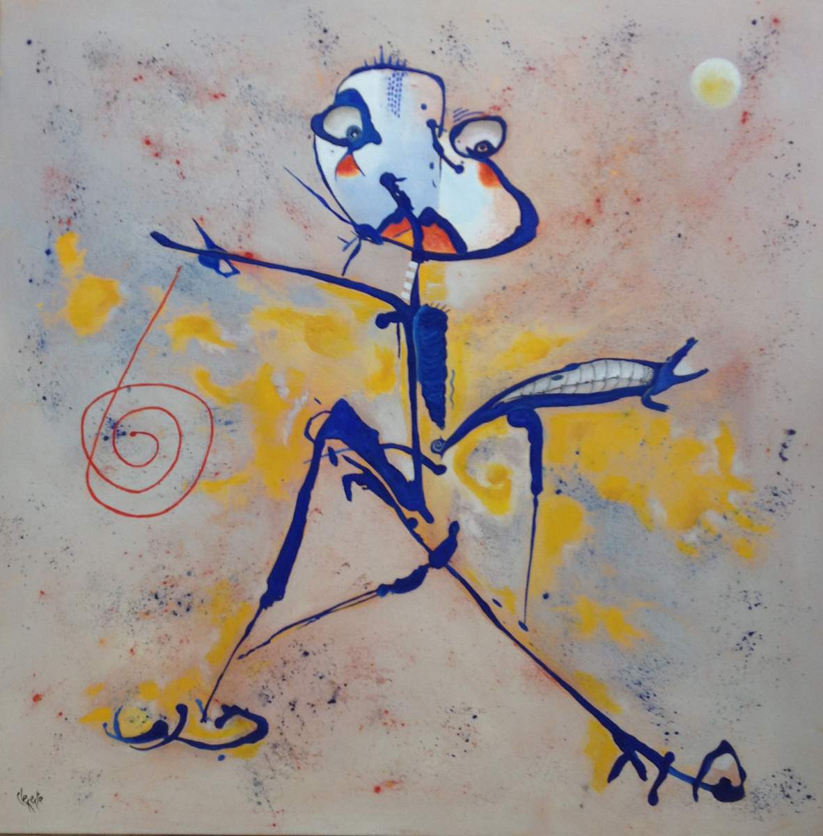 Big Head Yo-Yo by Clemente Mimun, Image 1.