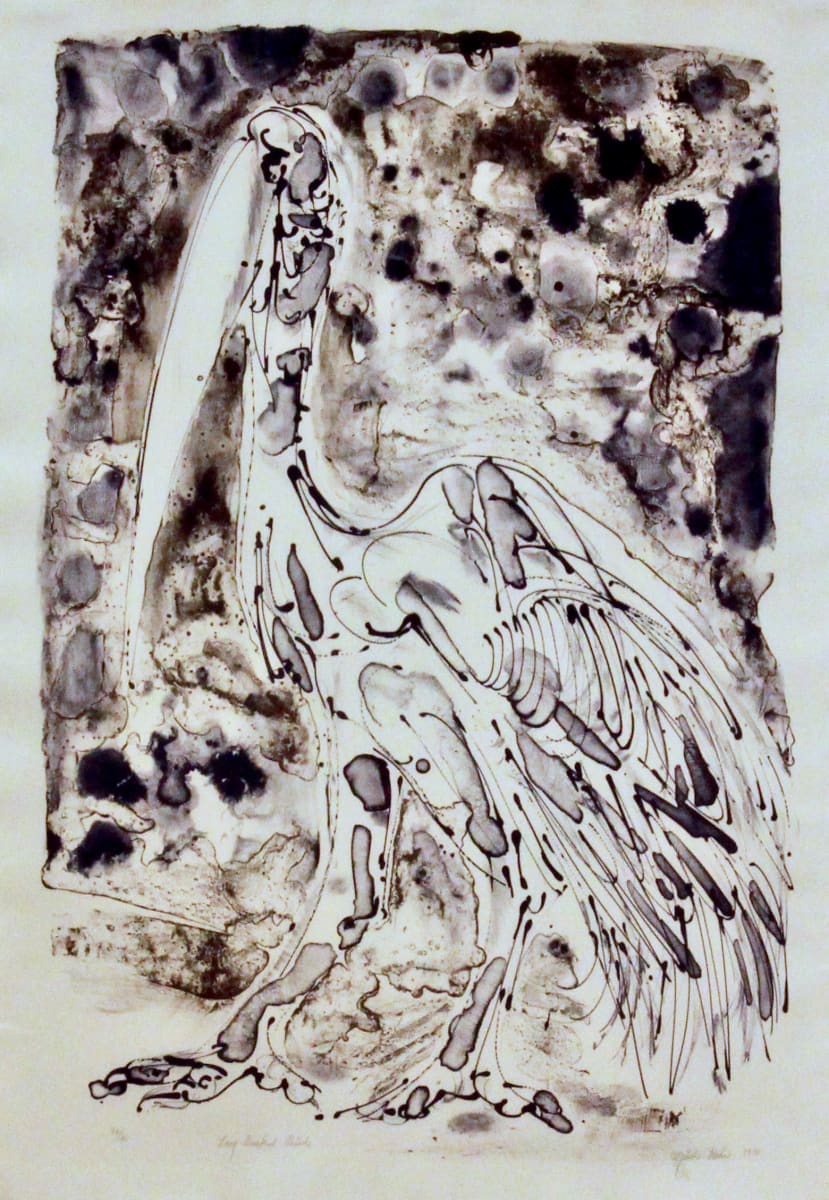 Long Beaked Bird by Misch Kohn 