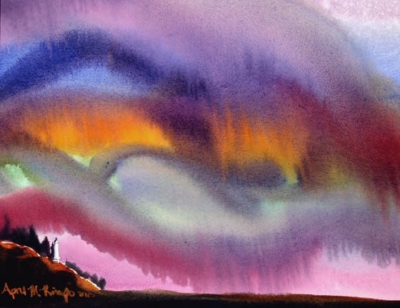 Aurora Borealis III by April Rimpo, Image 1.