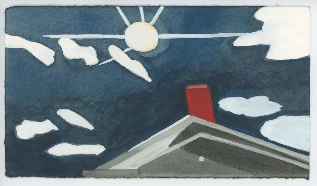 The Bright Cyclone Night, #1555, Image 1.