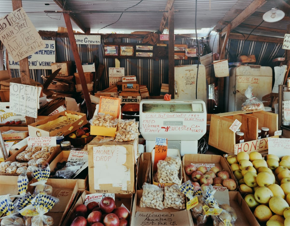 Fruitstand, Newcastle, California by Stephen Johnson 