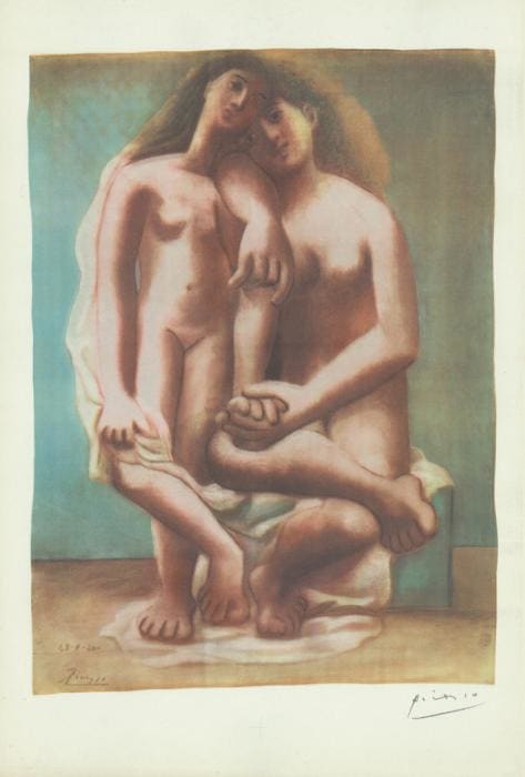 Two Nudes by Pablo Picasso, Image 1.