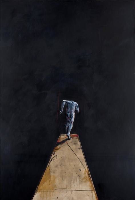 Descente-fig.VIII by Vladimir Veličković, Image 1.